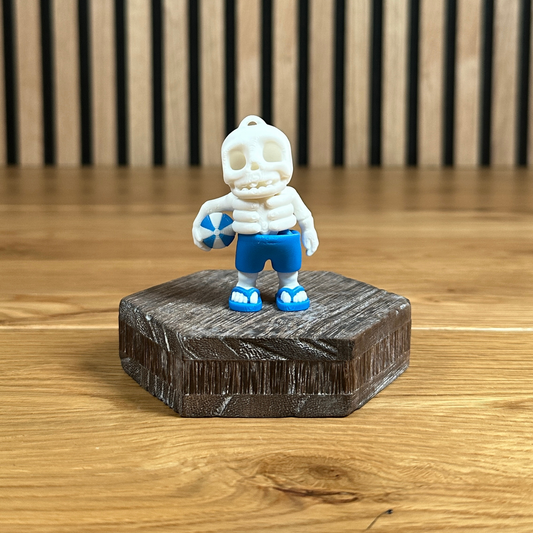 3D Beweglicher Sommer-Skelett Schlüsselanhänger – Fidget - Spaß in Rot, Blau oder Orange - Alinova