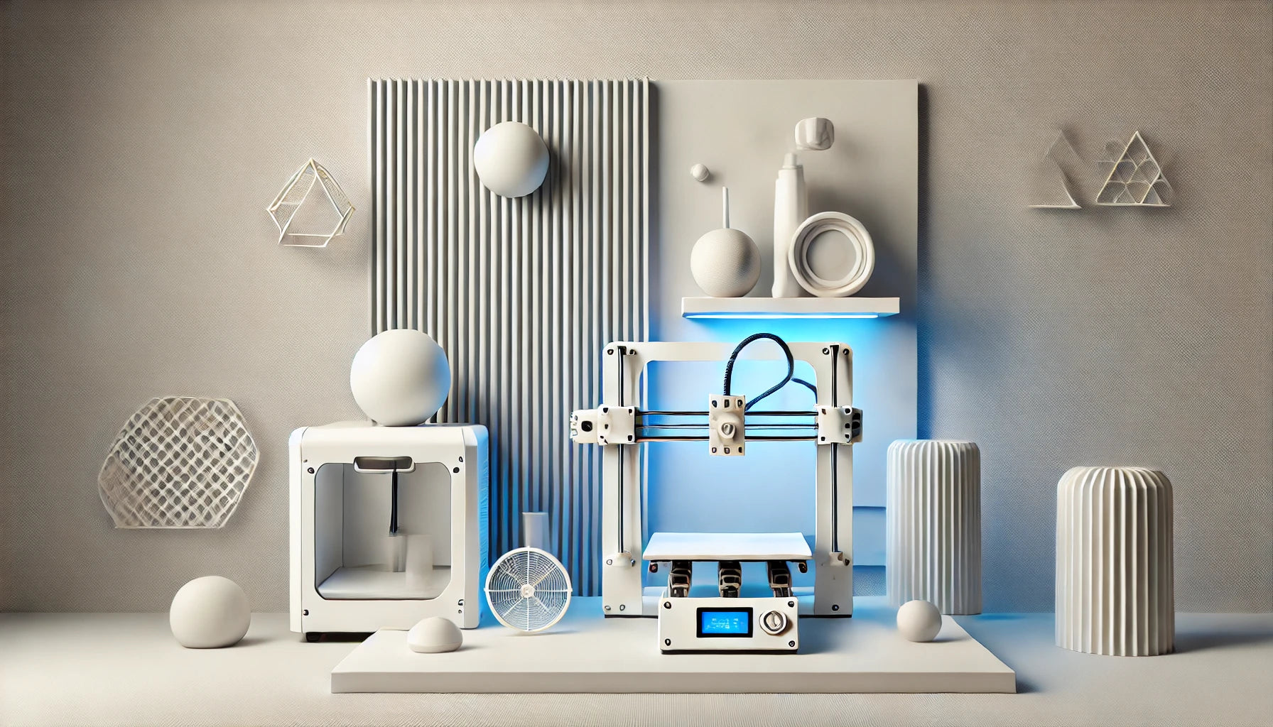Alinova dein 3D Druck Shop unser Banner des Modernen Kreatives Dekoratives und nützliches