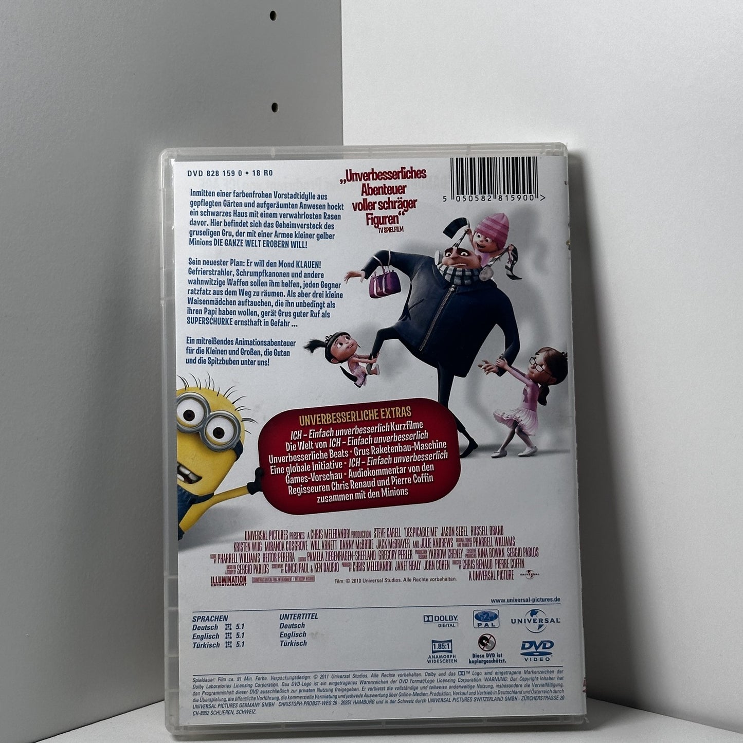 Ich Einfach unverbesserlich DVD Film Minions Despicable Me Animation Kinderfilm