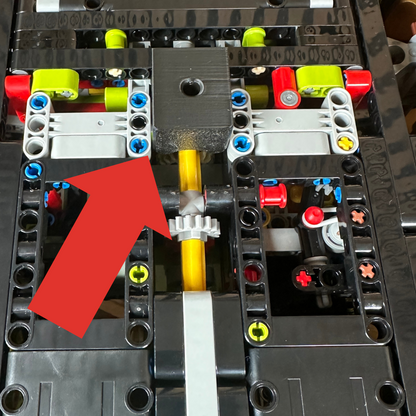 LEGO 42115 Technic Lamborghini Sián FKP 37 – Wandhalterung mit Original LEGO Pin