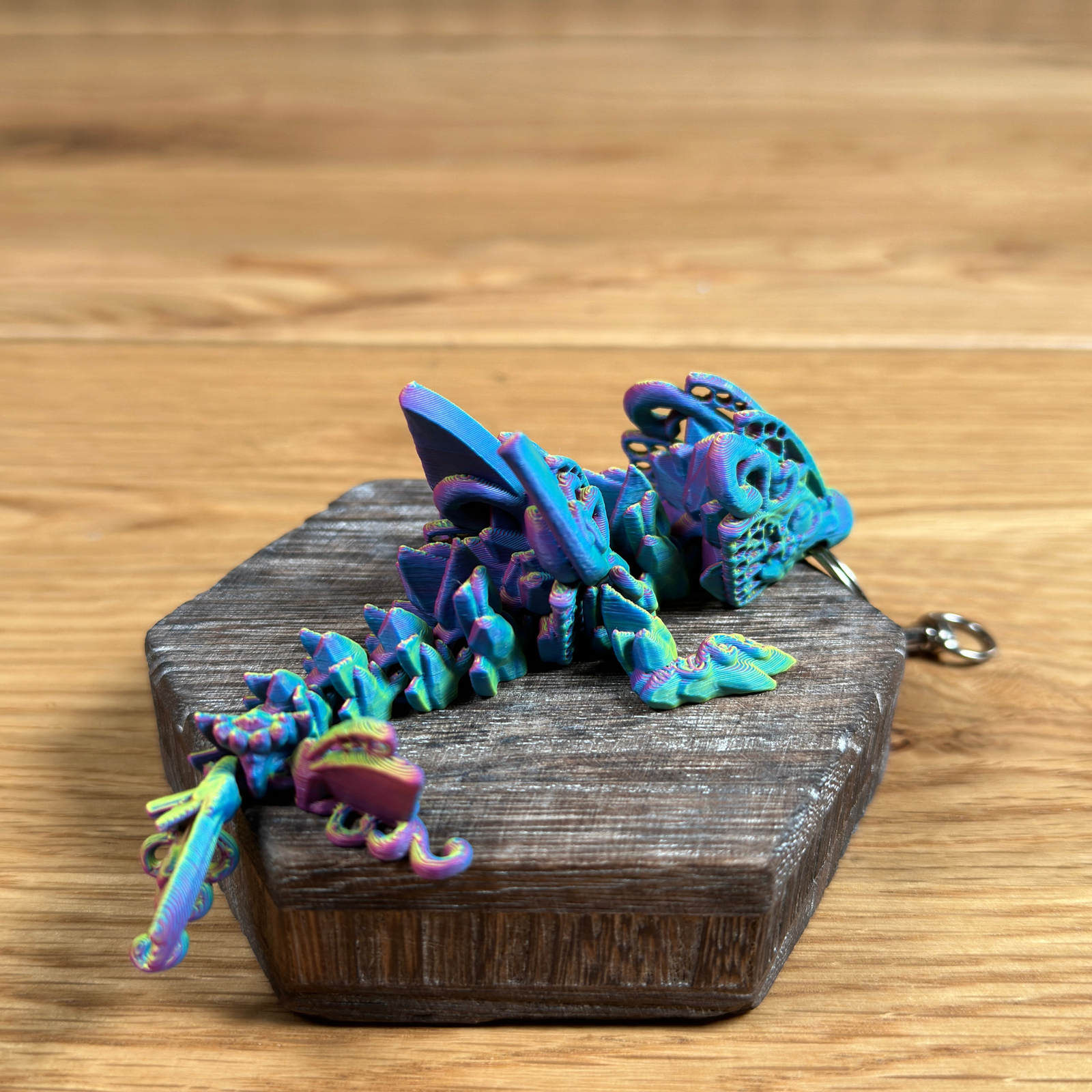 3D Baby Butterfly Drachen Schlüsselanhänger – Farbenfrohes, schimmerndes Design - Alinova