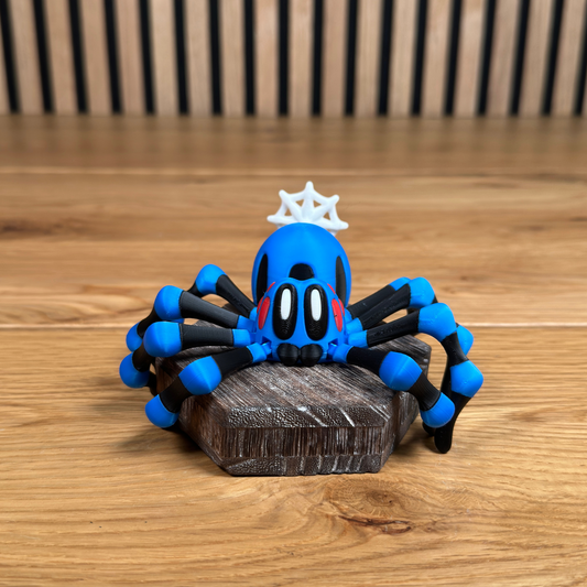 3D Bloblab  – Bewegliche 3D-Dekospinne mit Seidenschnur und Magnetnetz - Alinova