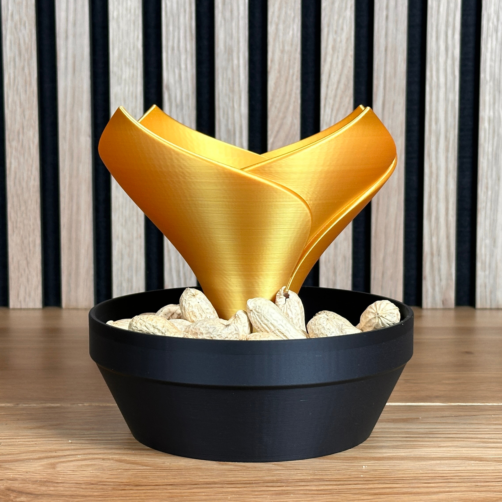 3D CACTI BOWL – Elegante Schale mit integriertem Container (Silber, Kupfer, Gold, Light Gold) - Alinova