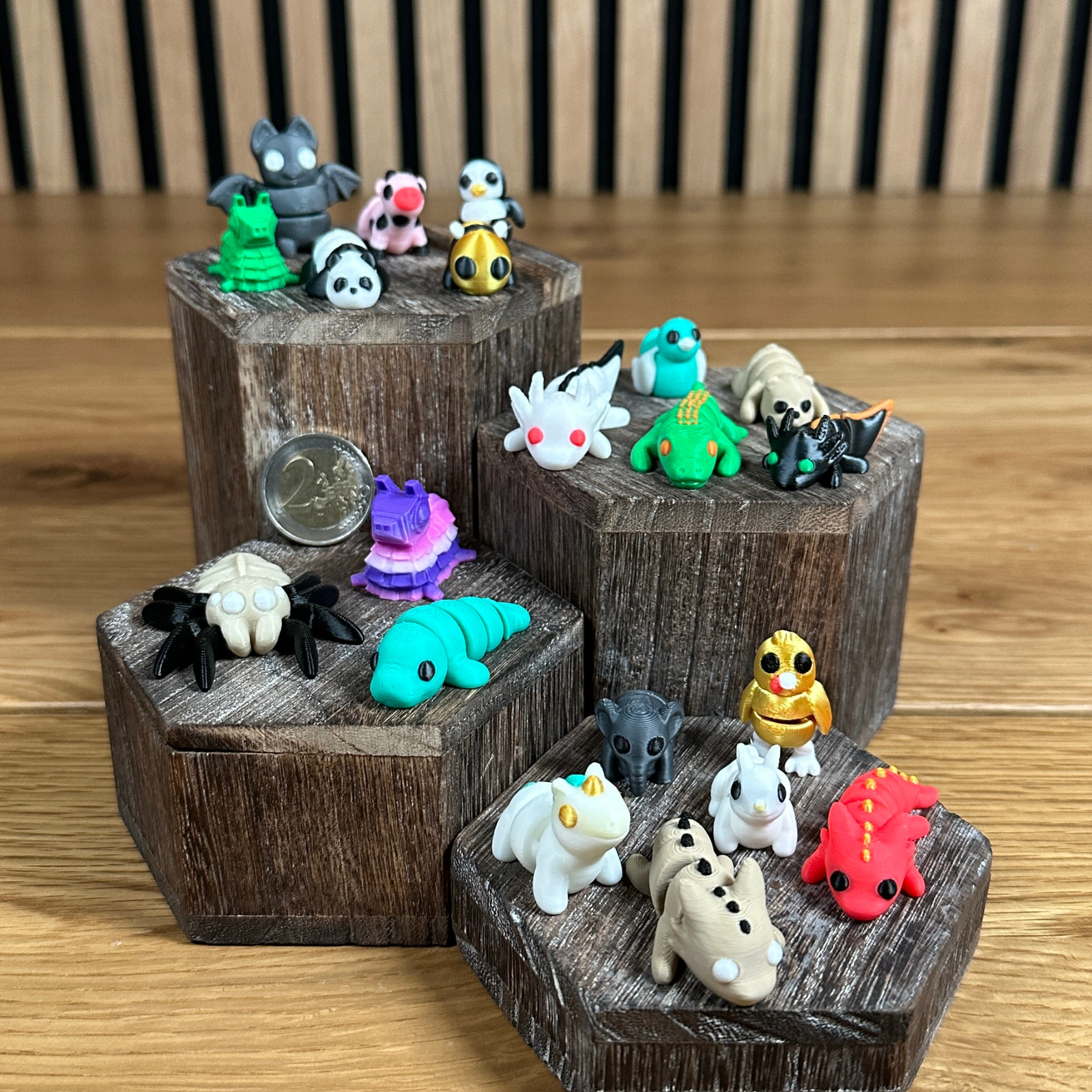3D MicroMinis Mystery Box – Bewegliche Mini-Tierchen und Figuren (5er, 10er, 20er, 50er, 100er) - Alinova