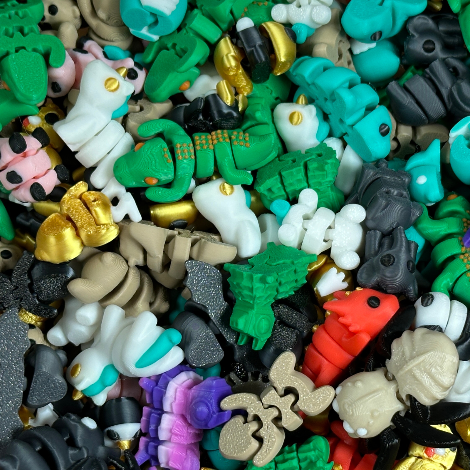 3D MicroMinis Mystery Box – Bewegliche Mini-Tierchen und Figuren (5er, 10er, 20er, 50er, 100er) - Alinova