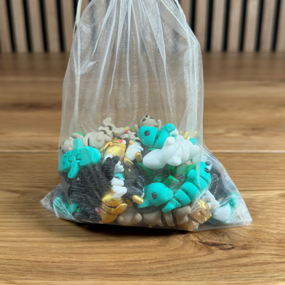3D MicroMinis Mystery Box – Bewegliche Mini-Tierchen und Figuren (5er, 10er, 20er, 50er, 100er) - Alinova
