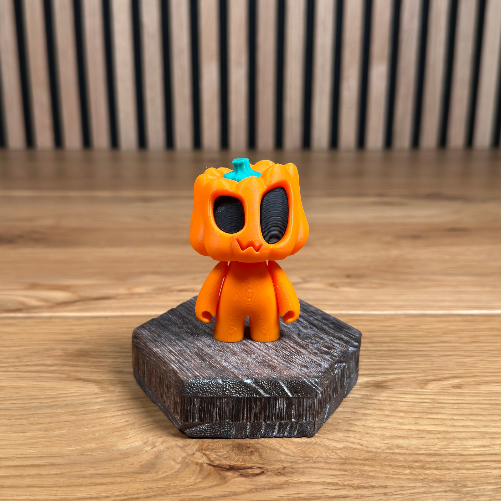 3D Modulares Kürbis-Figuren-Set von Blob Lab – Bewegliches Halloween-Art-Toy mit Zubehör – Kreatives 3D-Druck-Spielzeug für Sammler und Fans - Alinova