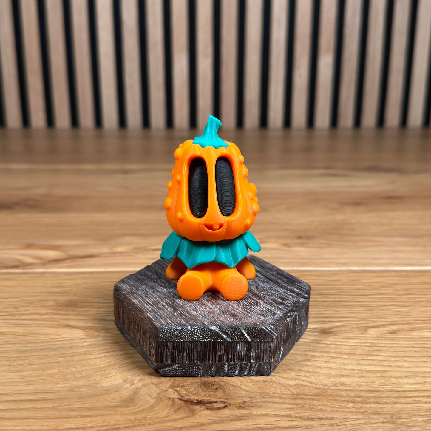 3D Modulares Kürbis-Figuren-Set von Blob Lab – Bewegliches Halloween-Art-Toy mit Zubehör – Kreatives 3D-Druck-Spielzeug für Sammler und Fans - Alinova
