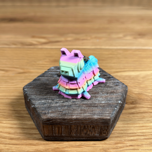 3D Pinata/Lama Schlüsselanhänger – Farbenfrohes und bewegliches Fidget-Design - Alinova