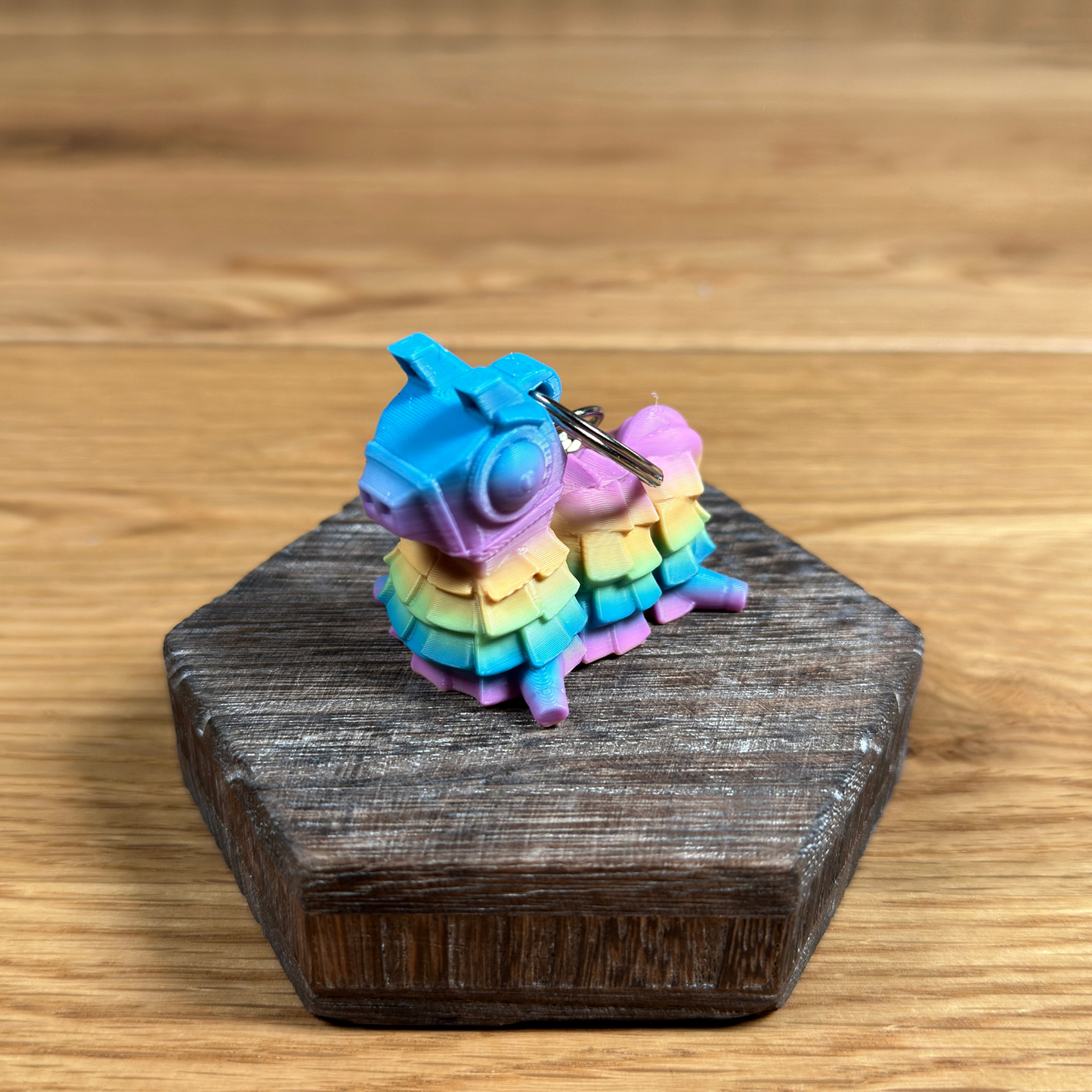 3D Pinata/Lama Schlüsselanhänger – Farbenfrohes und bewegliches Fidget-Design - Alinova