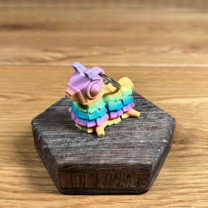 3D Pinata/Lama Schlüsselanhänger – Farbenfrohes und bewegliches Fidget-Design - Alinova